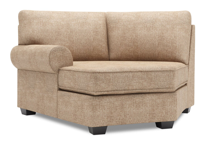 Fauteuil Cuddler de gauche Roll de la collection Sofa Lab - Luxury Taupe