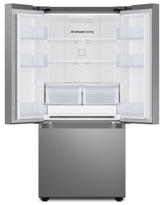 Réfrigérateur Samsung de 22,1 pi³ et de 30 po à portes françaises - acier inoxydable - RF22A4111SR/AA