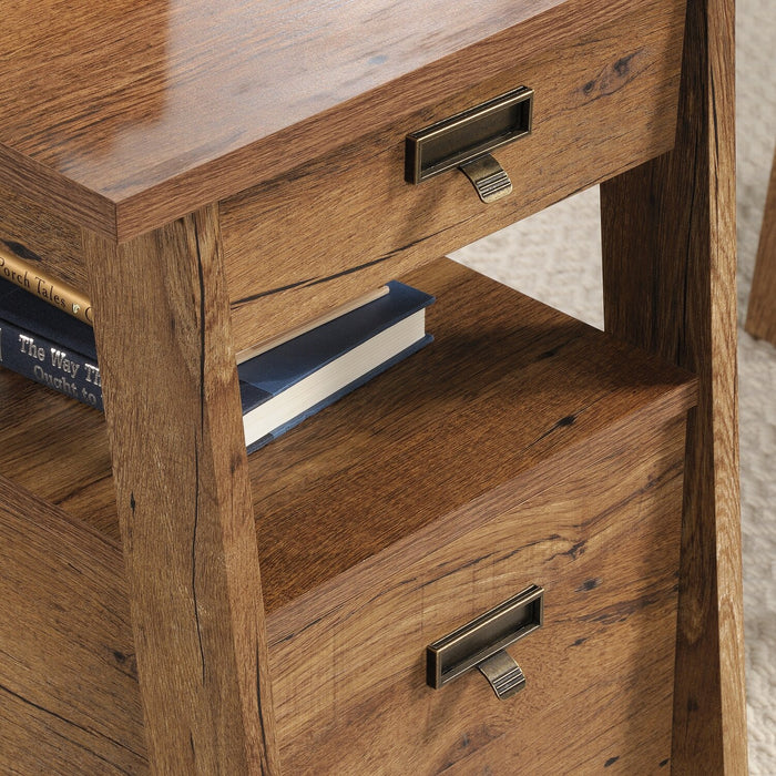  Bureau de direction Kyree de 59,06 po à 4 tiroirs - chêne antique