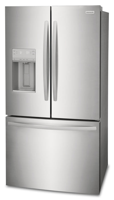 Réfrigérateur Frigidaire de 27,8 pi³ et de 36 po de profondeur standard à portes françaises - acier inoxydable - FRFS2823AS