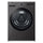 ["Laveuse à la vapeur intelligente haute efficacité LG à chargement frontal de 5,8 pi³ - acier noir - superposable - WM6700HBA"]