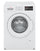 ["Laveuse compacte Bosch de série 300 à chargement frontal de 2,2 pi³ et de 24 po - WGA12400UC"]
