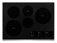  Surface de cuisson électrique Whirlpool de 30 po à 5 éléments - acier inoxydable - WCE97US0KS