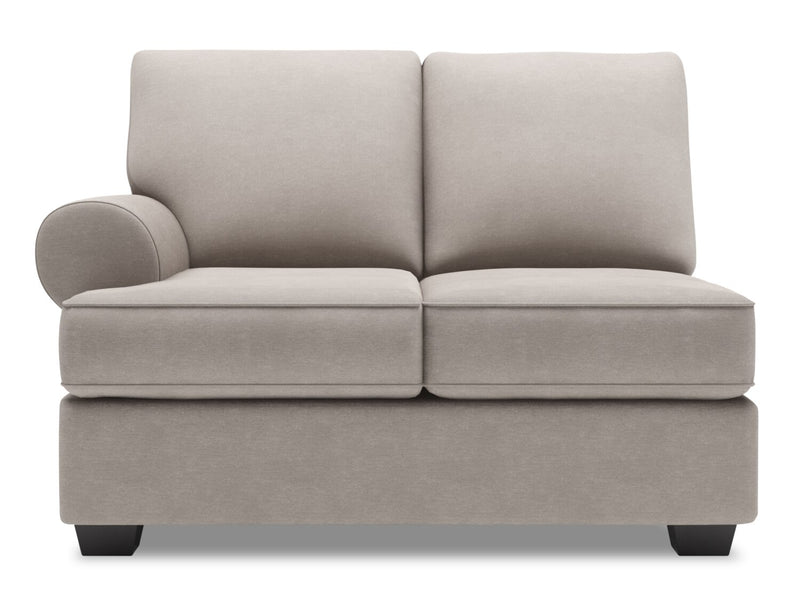 Causeuse de gauche Roll de la collection Sofa Lab - Pax Slate