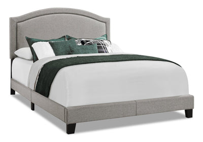 Pearl Queen Bed - Grey 