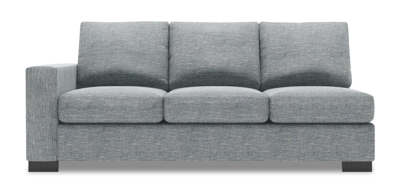 Sofa-lit de gauche Track de la collection Sofa Lab - Luna Pewter