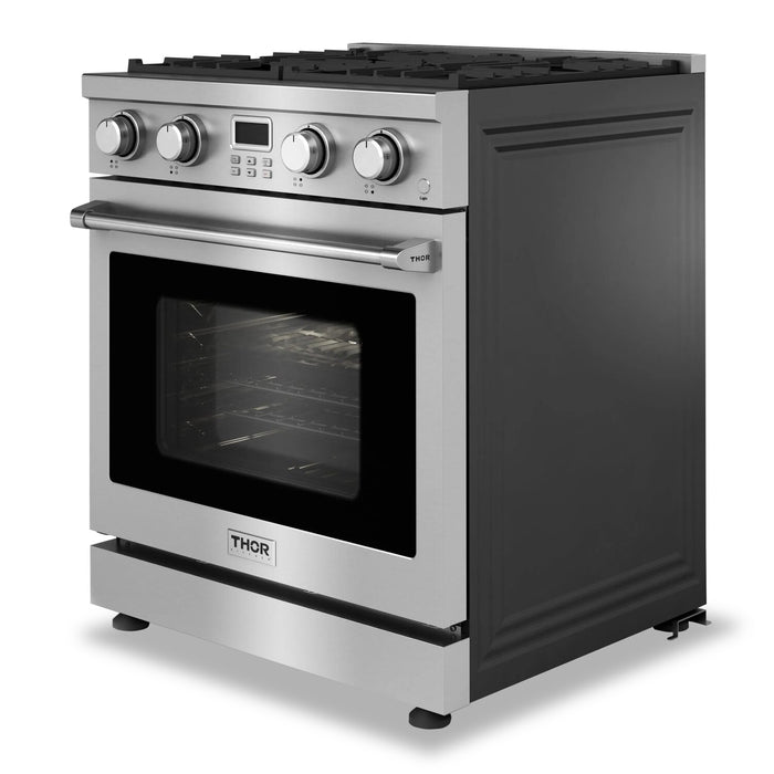Cuisinière à gaz professionnelle Thor Kitchen de 4,8 pi³ - ARG30