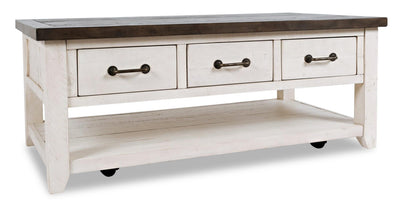 Morgan Coffee Table - White