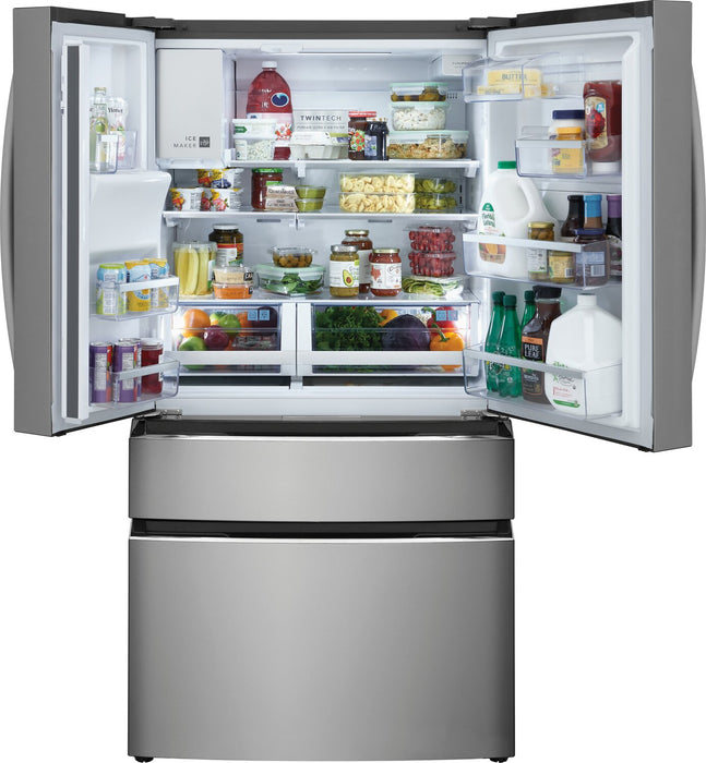 Réfrigérateur Frigidaire Gallery de 26,3 pi³ et de 36 po de profondeur standard à 4 portes françaises - acier inoxydable Smudge-ProofMD - GRMS2773AF