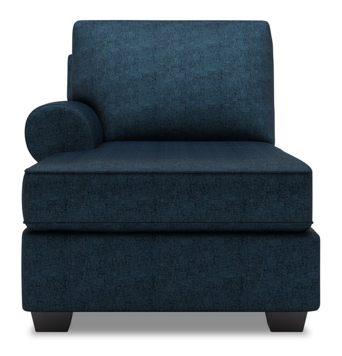 Fauteuil long de droite Roll de la collection Sofa Lab - Luxury Indigo