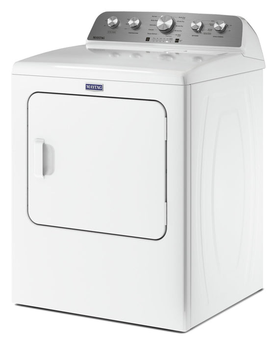 Sécheuse à gaz à la vapeur Maytag de 7 pi³ - blanche - MGD5430MW
