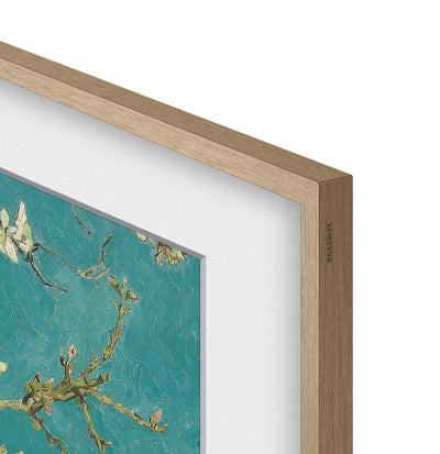 Samsung Customizable Bezel for 32" The Frame TV - Modern Teak | Cadre décoratif personnalisable pour téléviseur « The Frame » de 32 po de Samsung - teck moderne