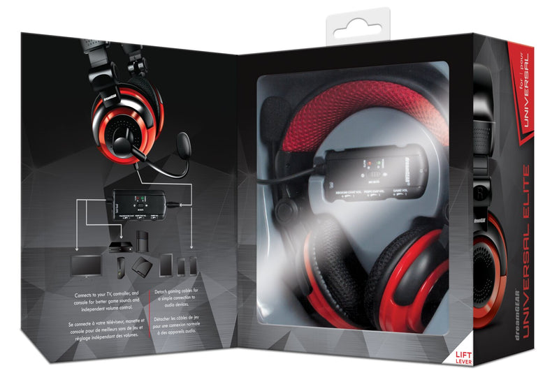 Casque d'écoute universel câblé pour le jeu DreamGEAR