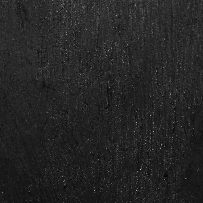 Lampe de table de 24 po en céramique texturée noire avec abat-jour ivoire