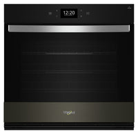  Four mural simple électrique Whirlpool de 4,3 pi³ et de 30 po avec convection véritable - acier inox…
