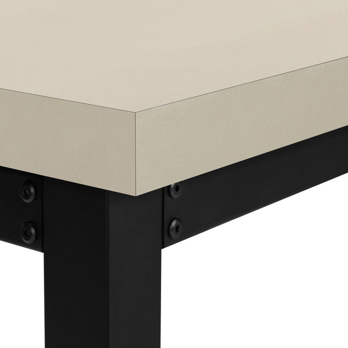 Bureau Kai de 47,25 po à hauteur réglable - taupe
