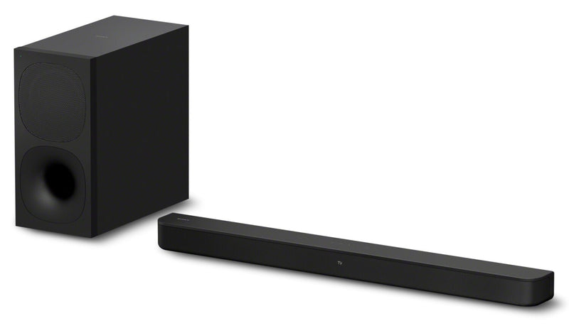 Barre de son à 2.1 canaux SONY avec DolbyMD Digital, ambiophonie avant S-Force et caisson d’extrêmes graves sans fil (HTS400)