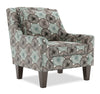Fauteuil d’appoint club Sofa Lab personnalisable de 29 po fabriqué au Canada en tissu avec pattes en bois - Spa multicolore