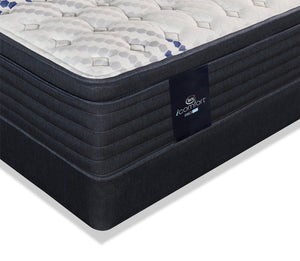 Ensemble matelas à Euro-plateau ProHD Vanguard 2.0 Hybrid iComfortMD de Serta pour lit simple