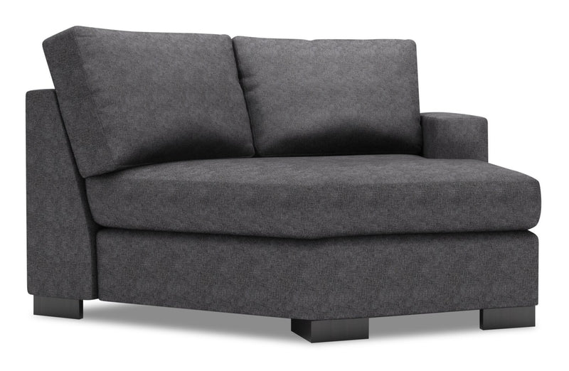 Fauteuil Cuddler de droite Track de la collection Sofa Lab - Luxury Charcoal