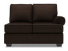 Causeuse de droite Roll de la collection Sofa Lab - Luxury Chocolate