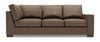 Sofa de droite pour rallonge Track de la collection Sofa Lab - Luna Praline