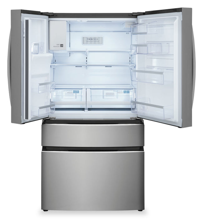 Réfrigérateur Frigidaire Gallery de 26,3 pi³ et de 36 po de profondeur standard à 4 portes françaises - acier inoxydable Smudge-ProofMD - GRMS2773AF