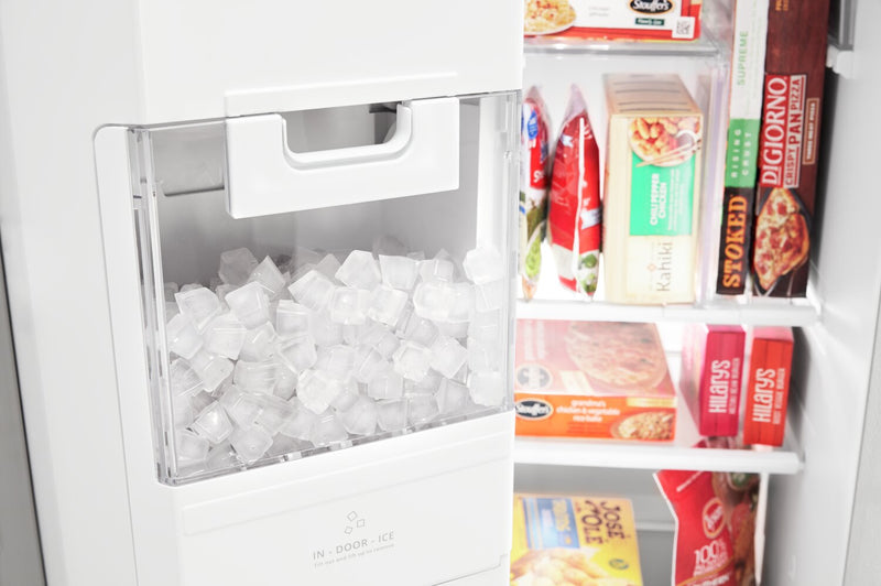 Réfrigérateur Maytag de 25 pi³ et de 36 po à compartiments juxtaposés - acier inoxydable résistant aux traces de doigts - MSS25C4MGZ