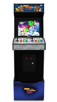  Borne d’arcade Marvel Vs. Capcom IIMC de Arcade1Up avec plateforme 