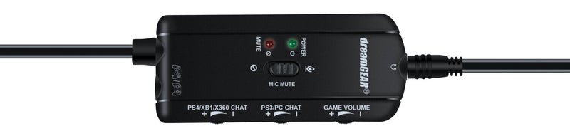 Casque d'écoute universel câblé pour le jeu DreamGEAR