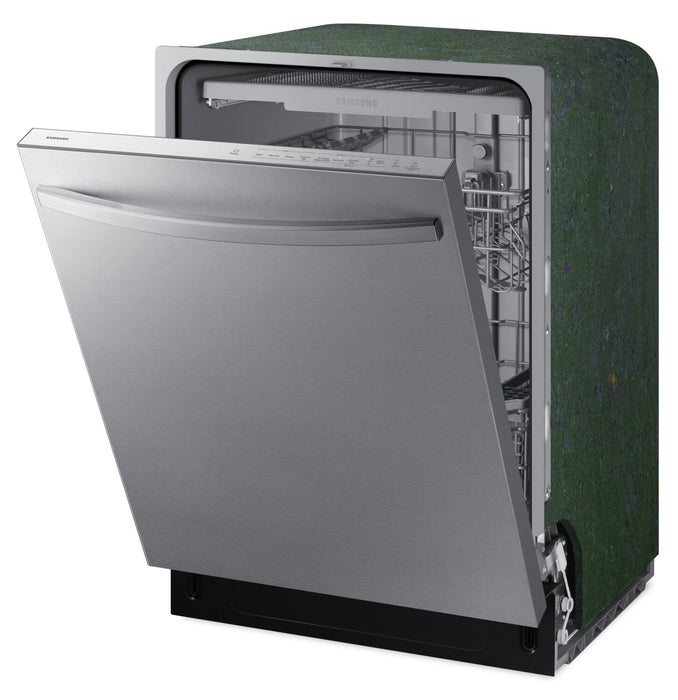 Lave-vaisselle encastré Samsung à 51 dBA de 24 po avec commandes sur le dessus et 3e panier - DW80CG4051SRAA