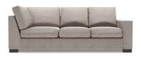 Sofa de droite pour rallonge Track de la collection Sofa Lab - Pax Slate