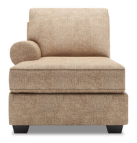 Fauteuil long de droite Roll de la collection Sofa Lab - Luxury Taupe