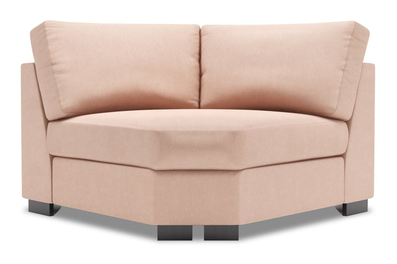 Sofa Lab Track Curved Wedge - Pax Rose 