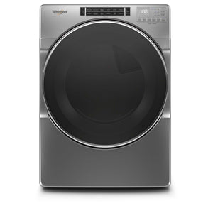 Sécheuse électrique à la vapeur Whirlpool de 7,4 pi³ - ombre chrome - superposable - YWED8620HC