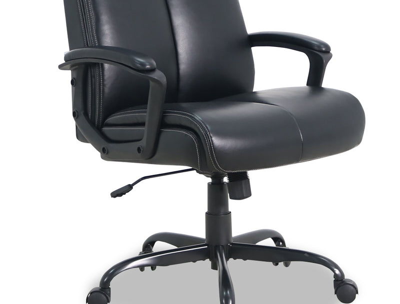 Chaise de bureau Conrad de SealyMD de 24,4 po - noire