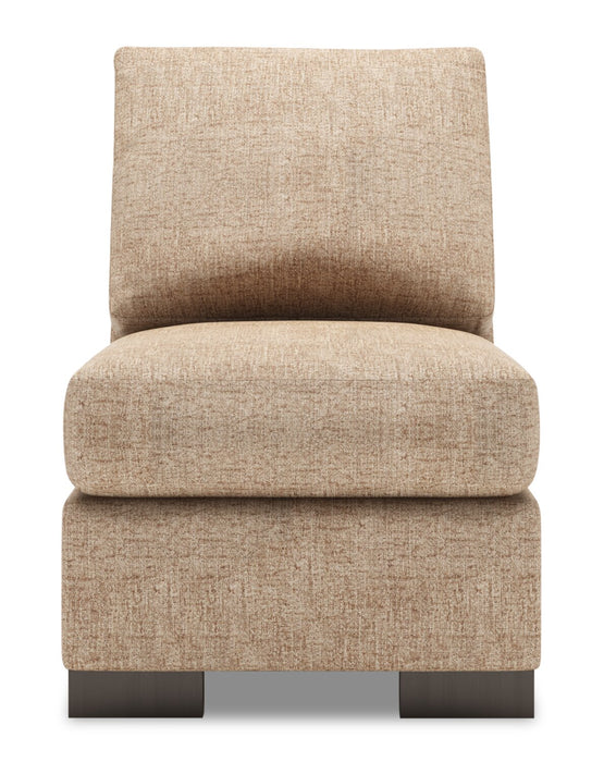 Fauteuil sans accoudoirs Track de la collection Sofa Lab - Luxury Taupe