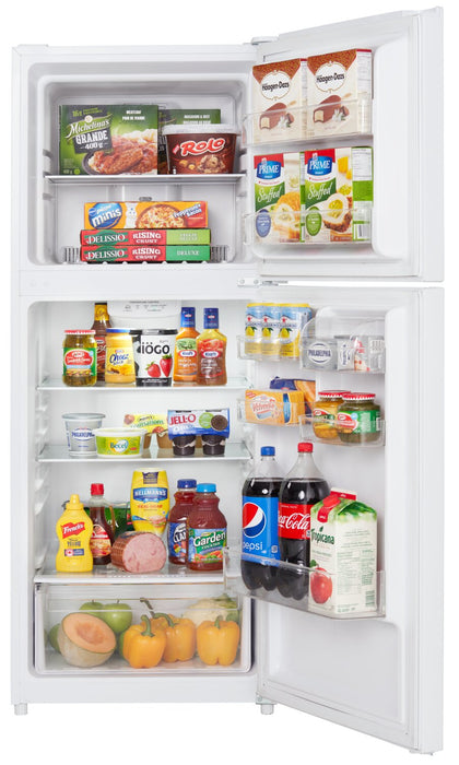 Réfrigérateur Danby de 10,1 pi³ et de 23,4 po à congélateur supérieur - blanc - DFF101B1WDB