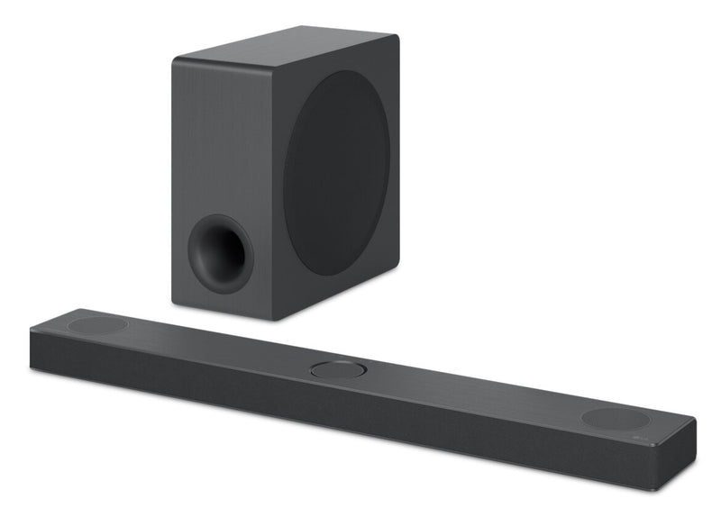 Barre de son 480 W 3.1.3 canaux LG, caisson d’extrêmes graves sans fil et son haute résolution - S80QY.DCANLLK