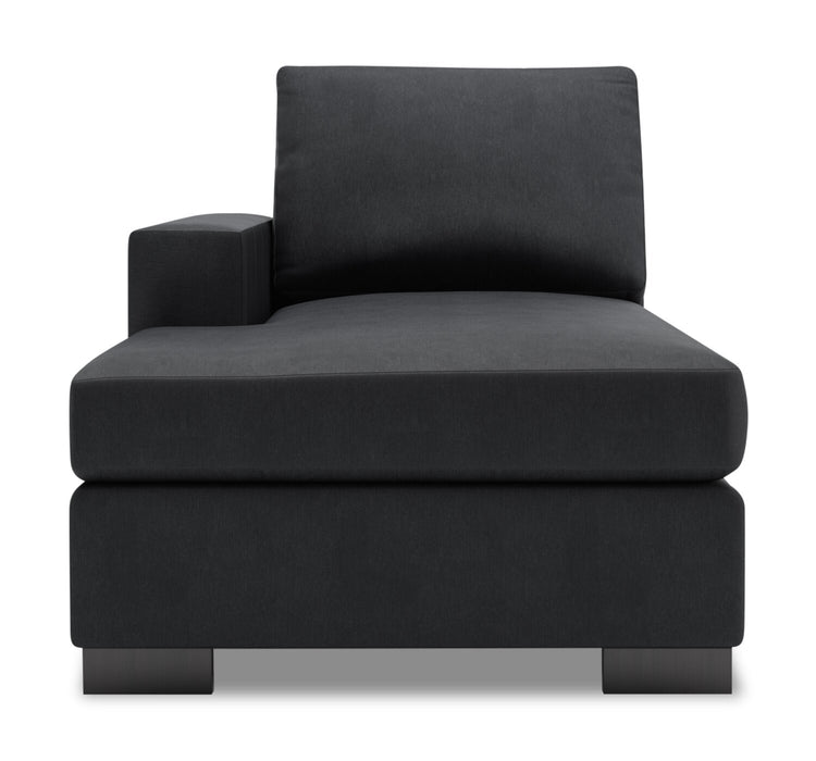 Fauteuil long de droite Track de la collection Sofa Lab - Pax Pepper