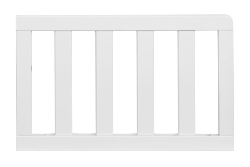 Harper Guard Rail - Snow White - Traditional style Bed Rails in Snow White Solid Woods
