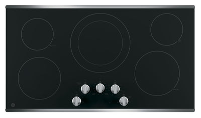 GE 36" Built-In Electric Cooktop - JP3036SLSS 