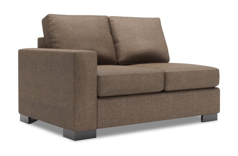 Causeuse de gauche Track de la collection Sofa Lab - Luna Praline