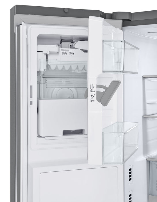 Réfrigérateur LG de 31 pi³ et de 36 po à portes françaises de profondeur standard MAXMC - acier inoxydable Smudge-ProofMD - LRYKS3106S