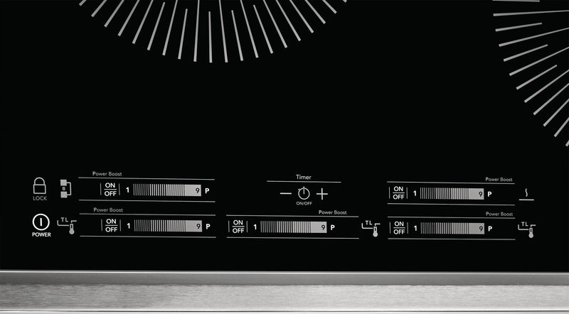 Surface de cuisson à induction Frigidaire Gallery de 36 po à 5 éléments - noire - GCCI3667AB