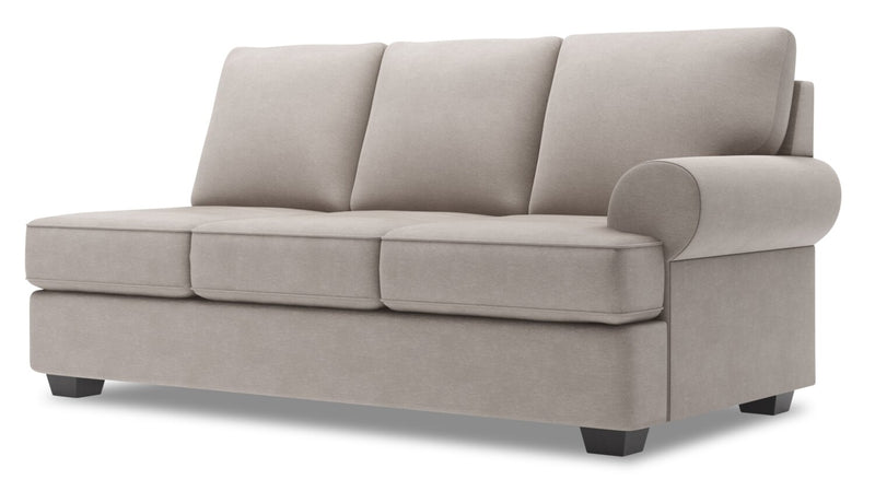 Sofa-lit de droite Roll de la collection Sofa Lab - Pax Slate
