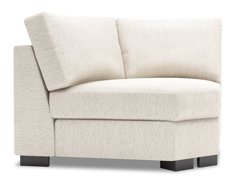 Fauteuil courbé en coin Track de la collection Sofa Lab - Luxury Sand