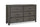 Commode Koda de 60 po (L) x 36 po (H) à 6 tiroirs en acacia pour la chambre à coucher - grise