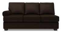 Sofa de gauche Roll de la collection Sofa Lab - Luxury Chocolate