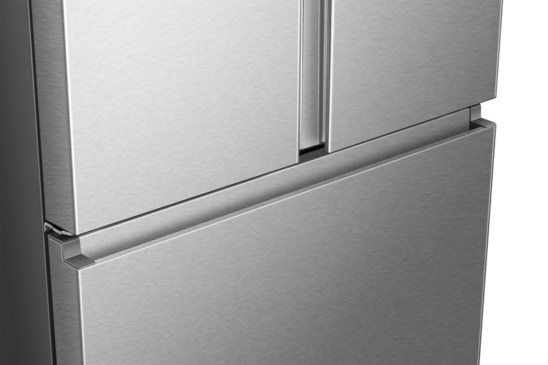 Réfrigérateur Hisense de 22,1 pi³ et de 31,3 po à portes françaises - acier inoxydable - RF22B3FSE